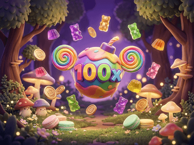 Vibrant underwater arcade fishing scene with golden rewards